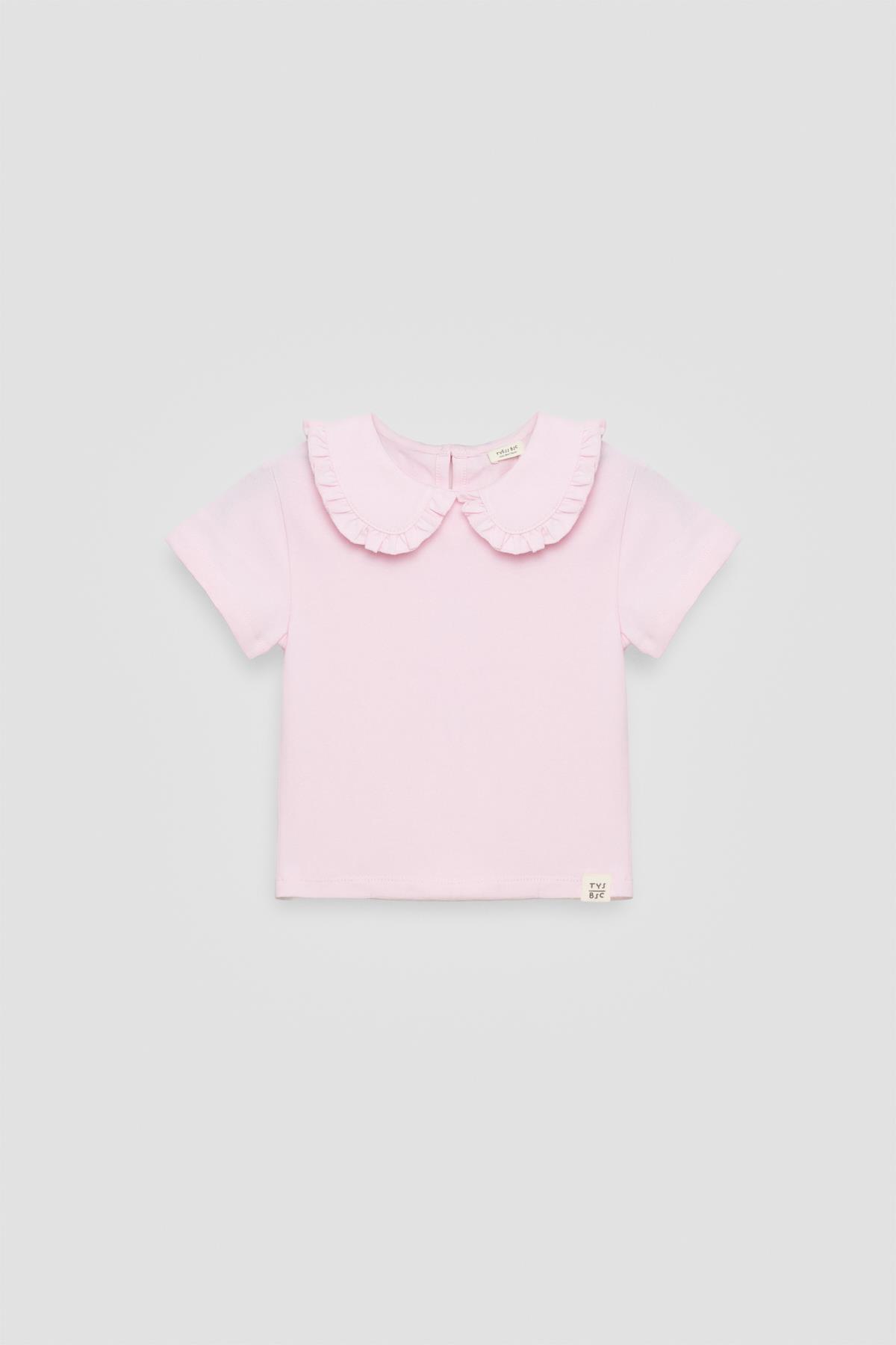 TYESS BSC BG Store Kız Bebek Pembe Tshirt