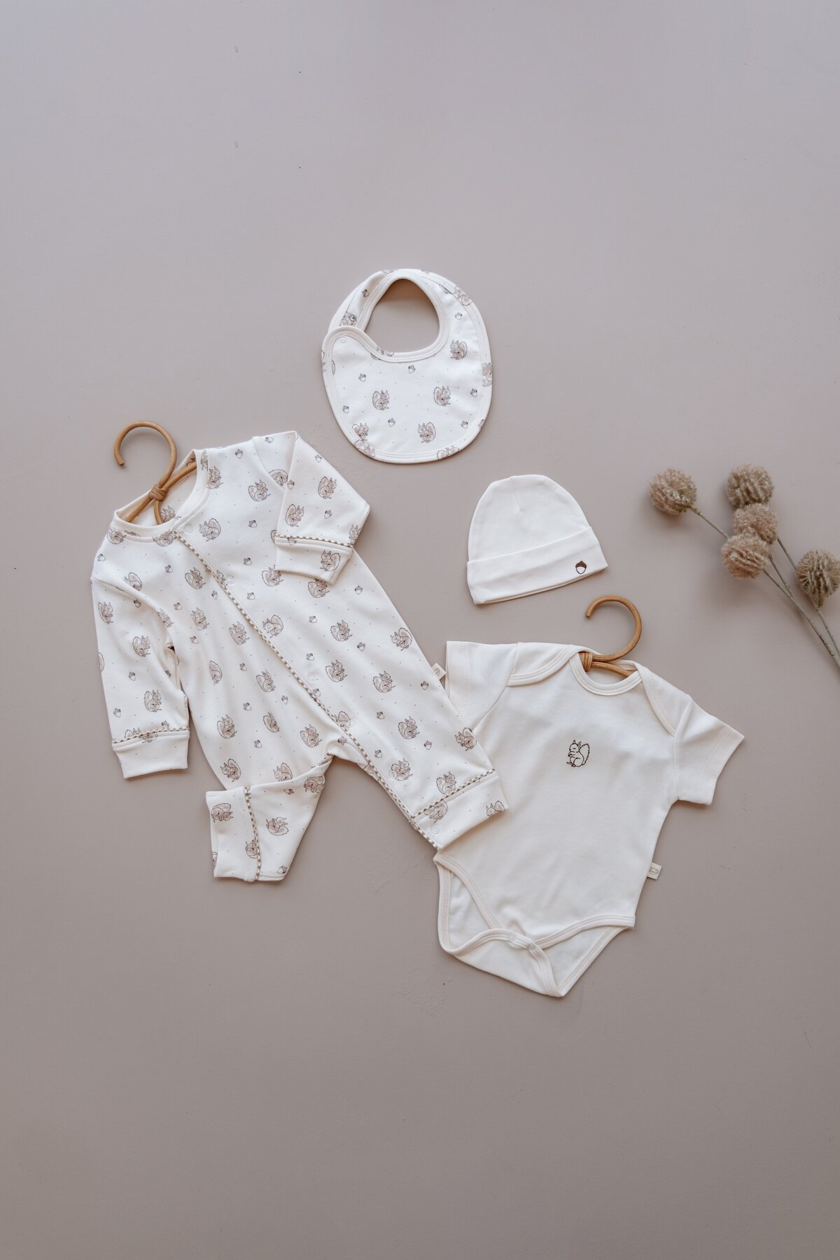 Oh La La Koala For Little Ones Krem Sincap Serisi 4lü Yenidoğan