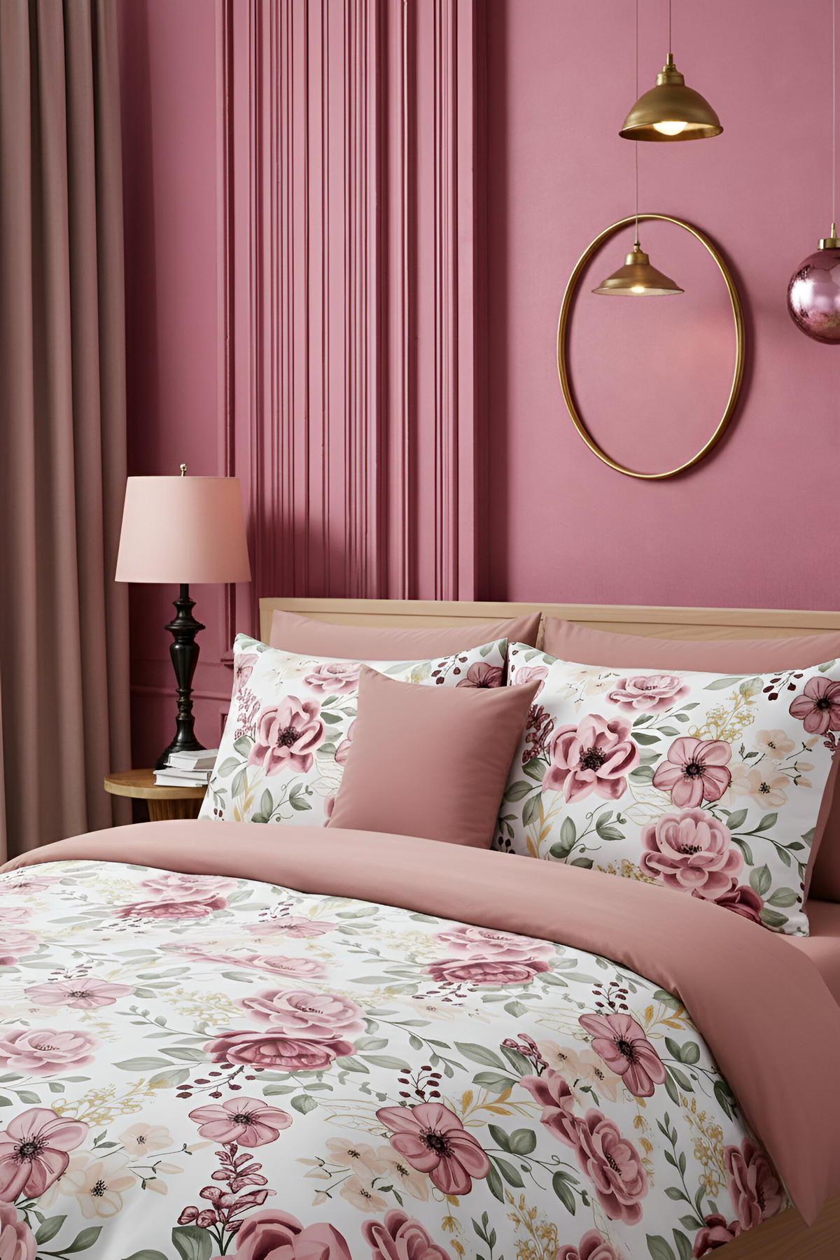 SINGLE DUVET COVER SET WITH ELASTIC SHEET