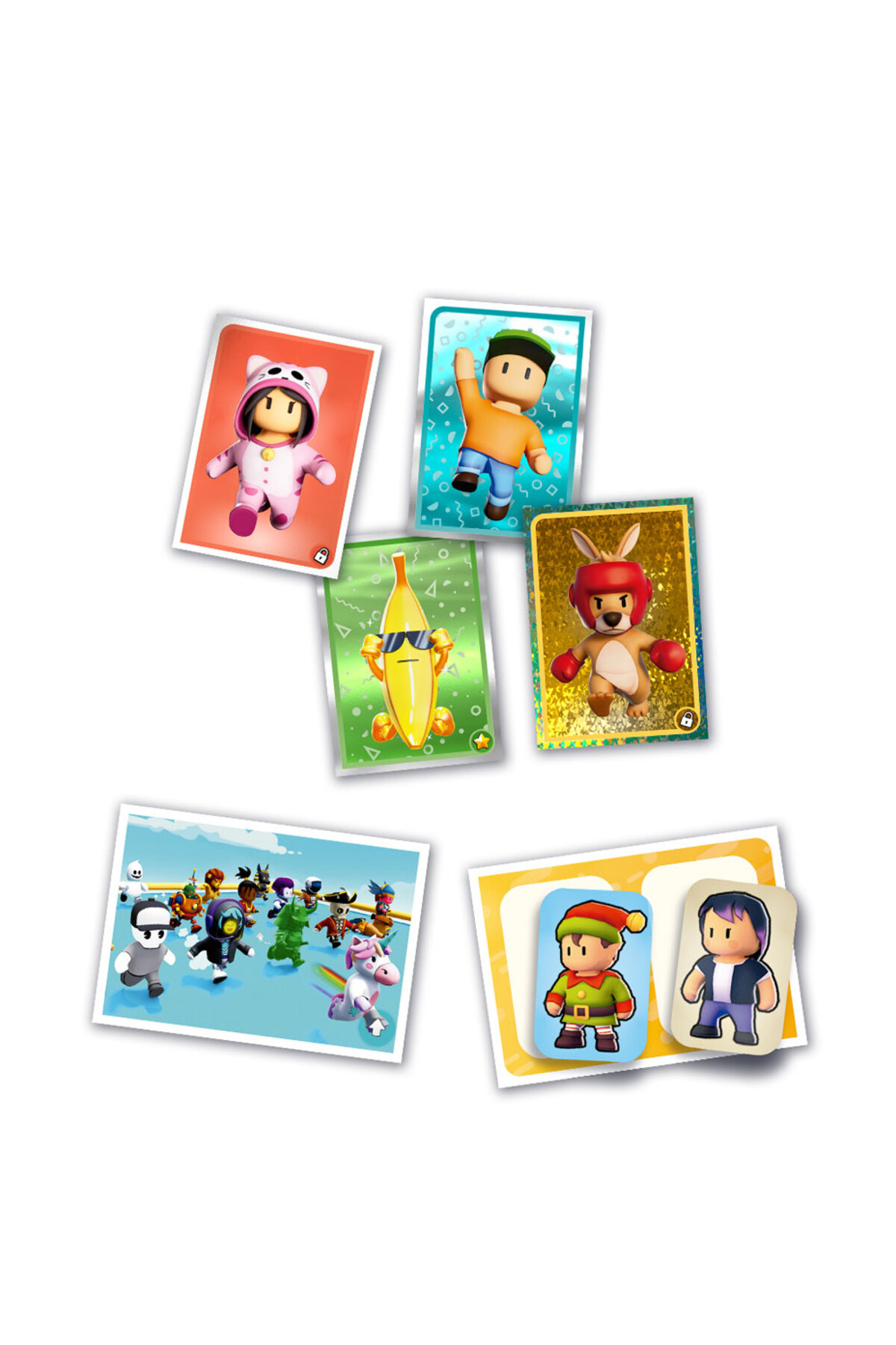 hediyecik Panini Stumble Guys Çıkartma Albümü Koleksiyonluk Sticker Dergisi 12 Sticker Hediye! fotoğrafı 2 (önizleme)