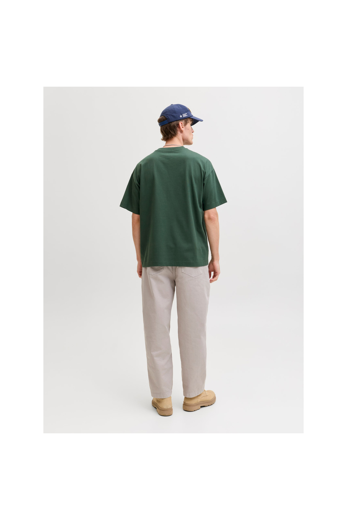 تیشرت مردانه راسته آستین کوتاه | جک اند جونز Jack & Jones 12293422-SCM - تصویر 2