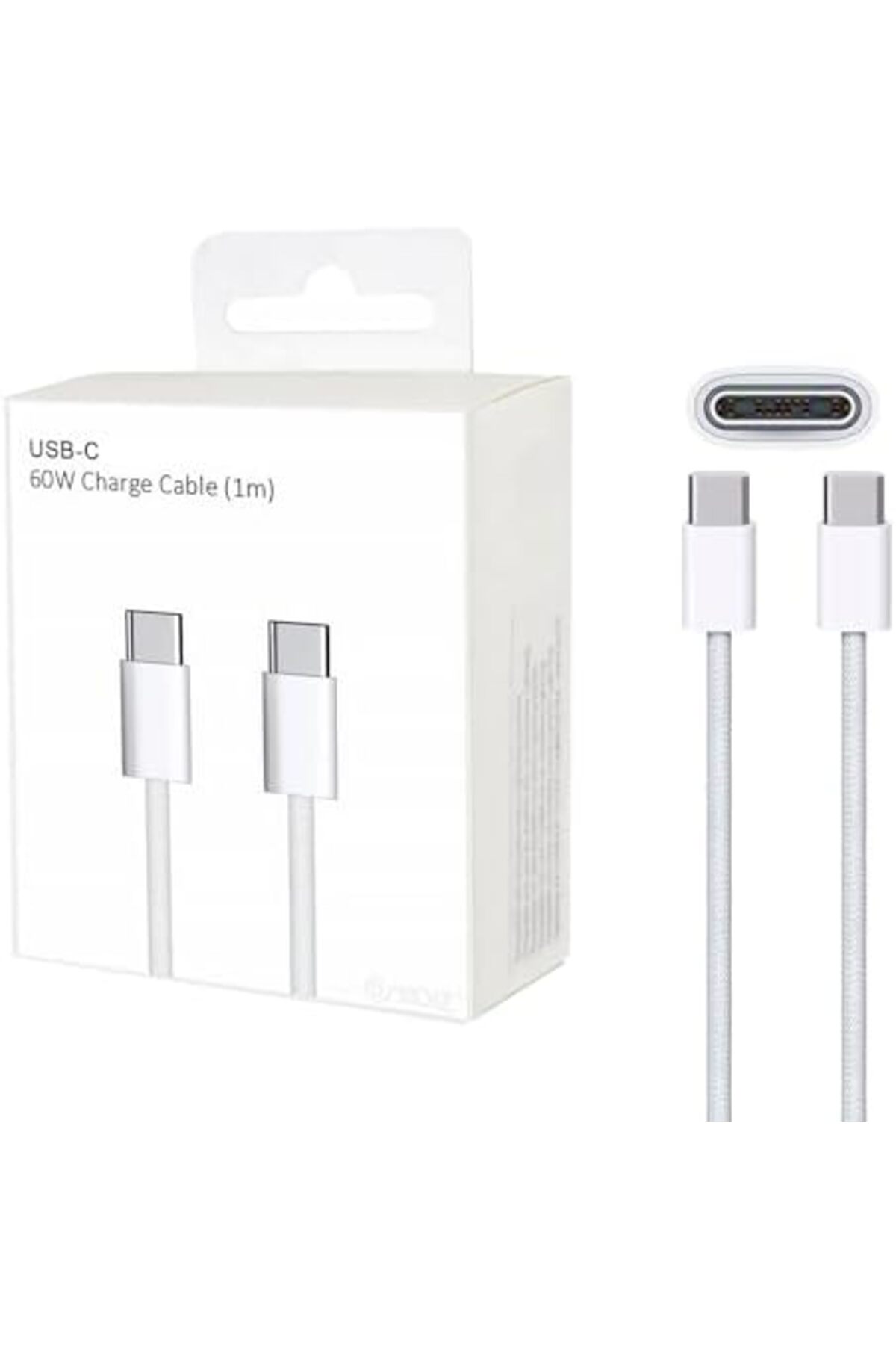 brkshop Bydiz Uyumlu 17/16/15 /pro/Max/Plus/iPad/Mac Usb C To Usb C 60w 120w İPhone Hızlı Şarj Kablo