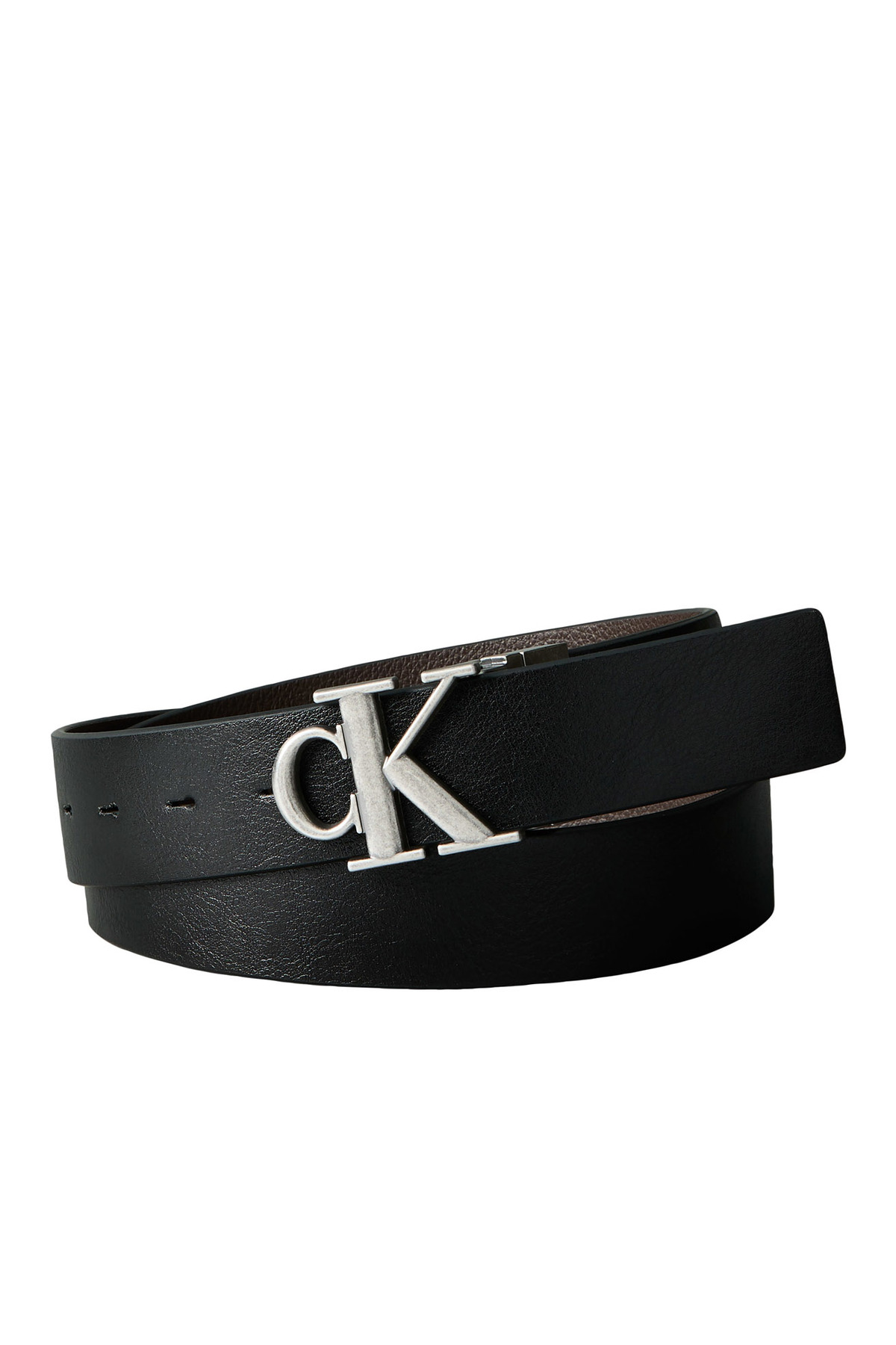 کلوین کلاین سگک کمربند مردانه CK مدل Tumbled با قطر 35 میلی‌متر و قابلیت تنظیم/تغییر اندازه