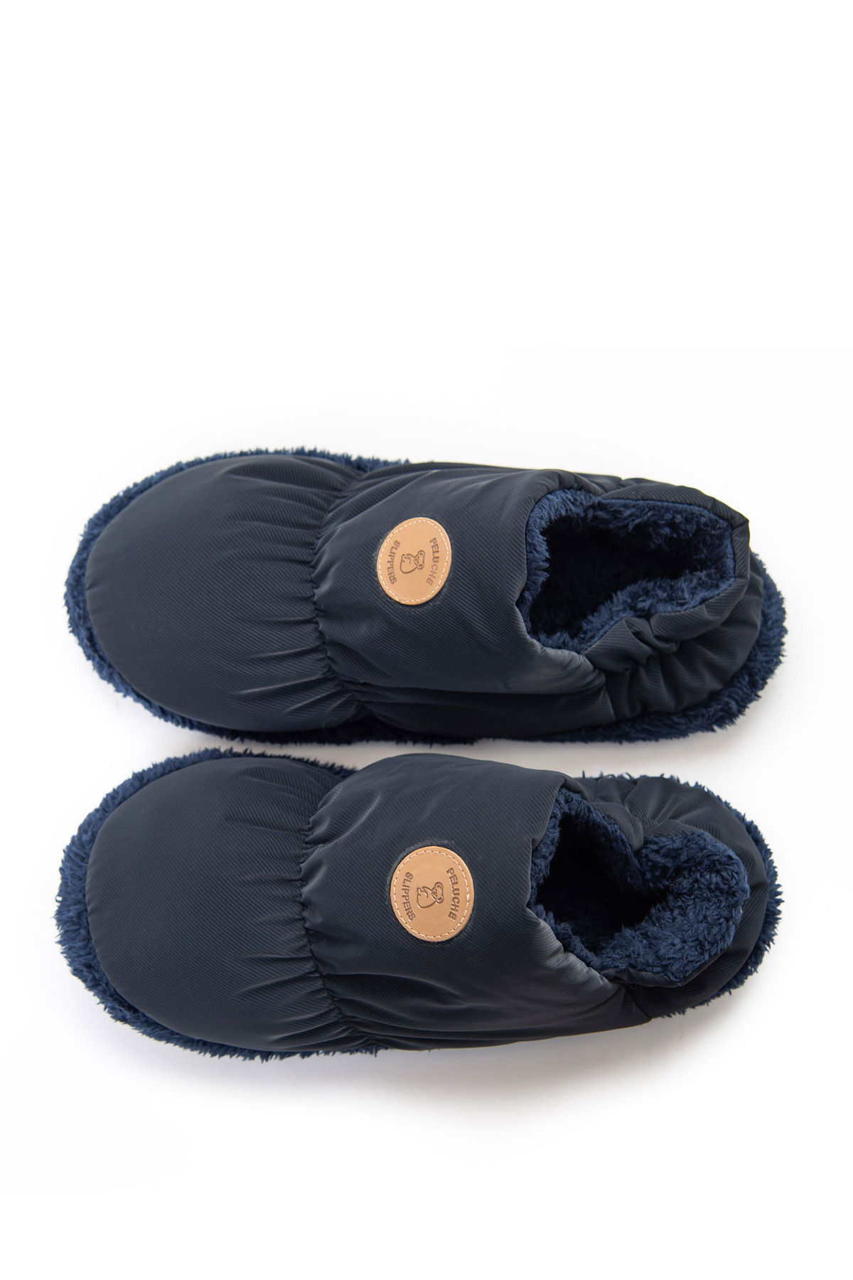 Resim Peluche Lacivert Erkek Ev Terliği 25E-A2 - 3 