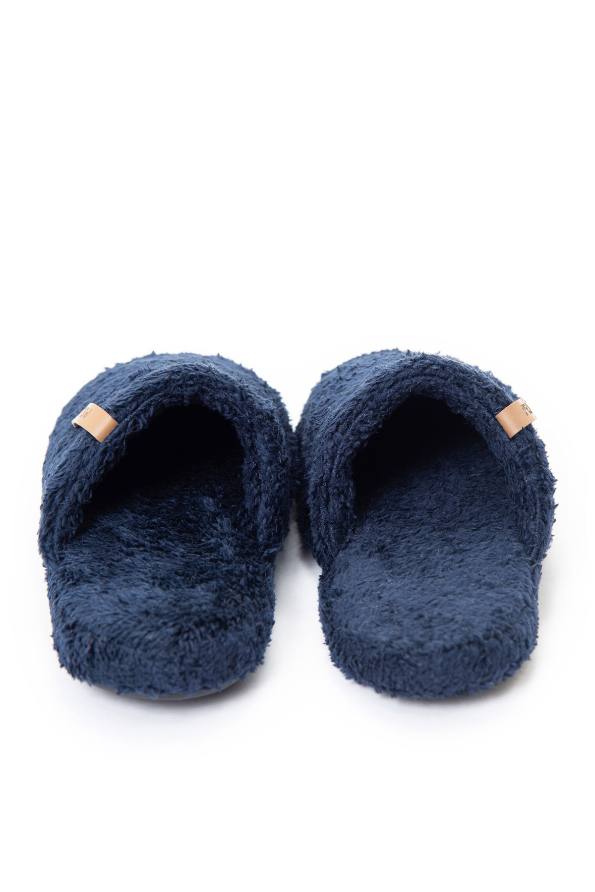 Resim Peluche Lacivert Erkek Ev Terliği 25E-T1 - 1 