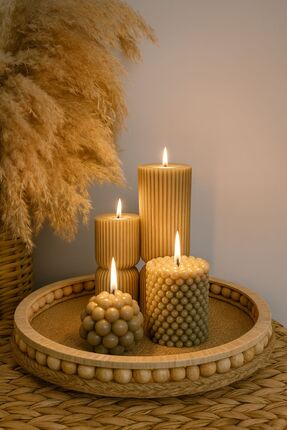 Atelier Lumira Linea Terra&Buble 4'lü Mum