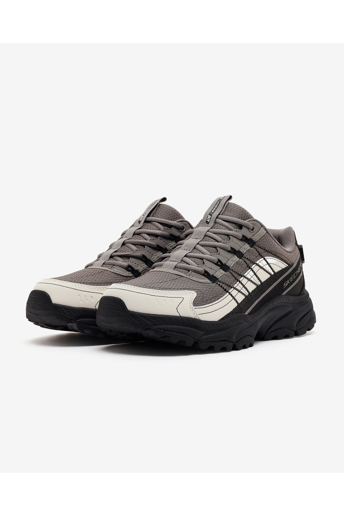 SKECHERS VIGOR AT Erkek Siyah Outdoor Ayakkabı 237748 BKGY görsel 3