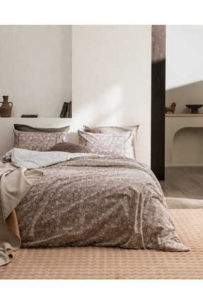 Madame Coco Suzanne Çift Kişilik %100 Pamuk Lastikli Ranforce Baskılı Nevresi...