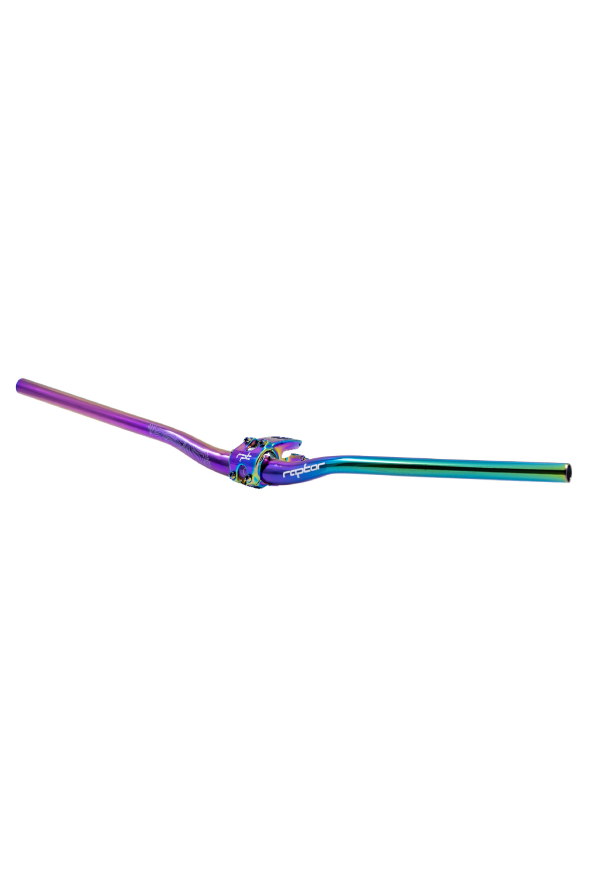 RAPTOR Rainbow MTB Açılı Riser Bisiklet Gidon + Boğaz Seti