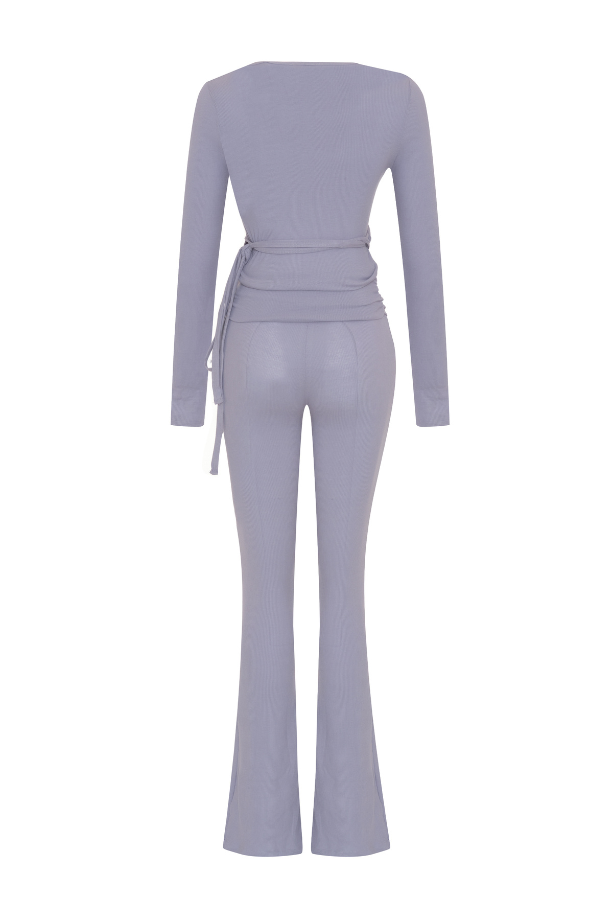 Aquella  Kaşkorse Anvelop Lila Hırka - Pantolon İkili Takım - Görsel 2