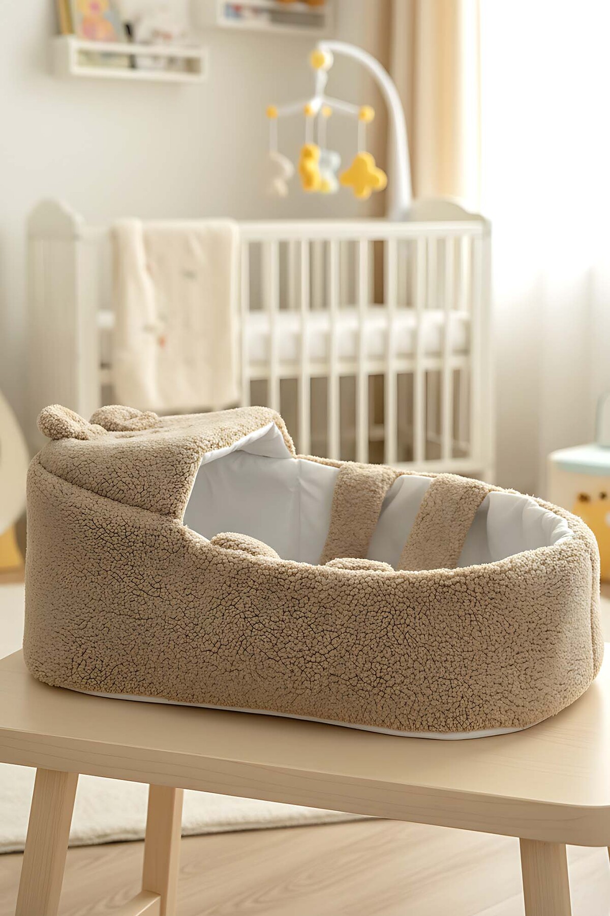 Rivaİstanbul Tavşanlı Peluş Bebek Taşıma Çantası fotoğrafı 5 (önizleme)