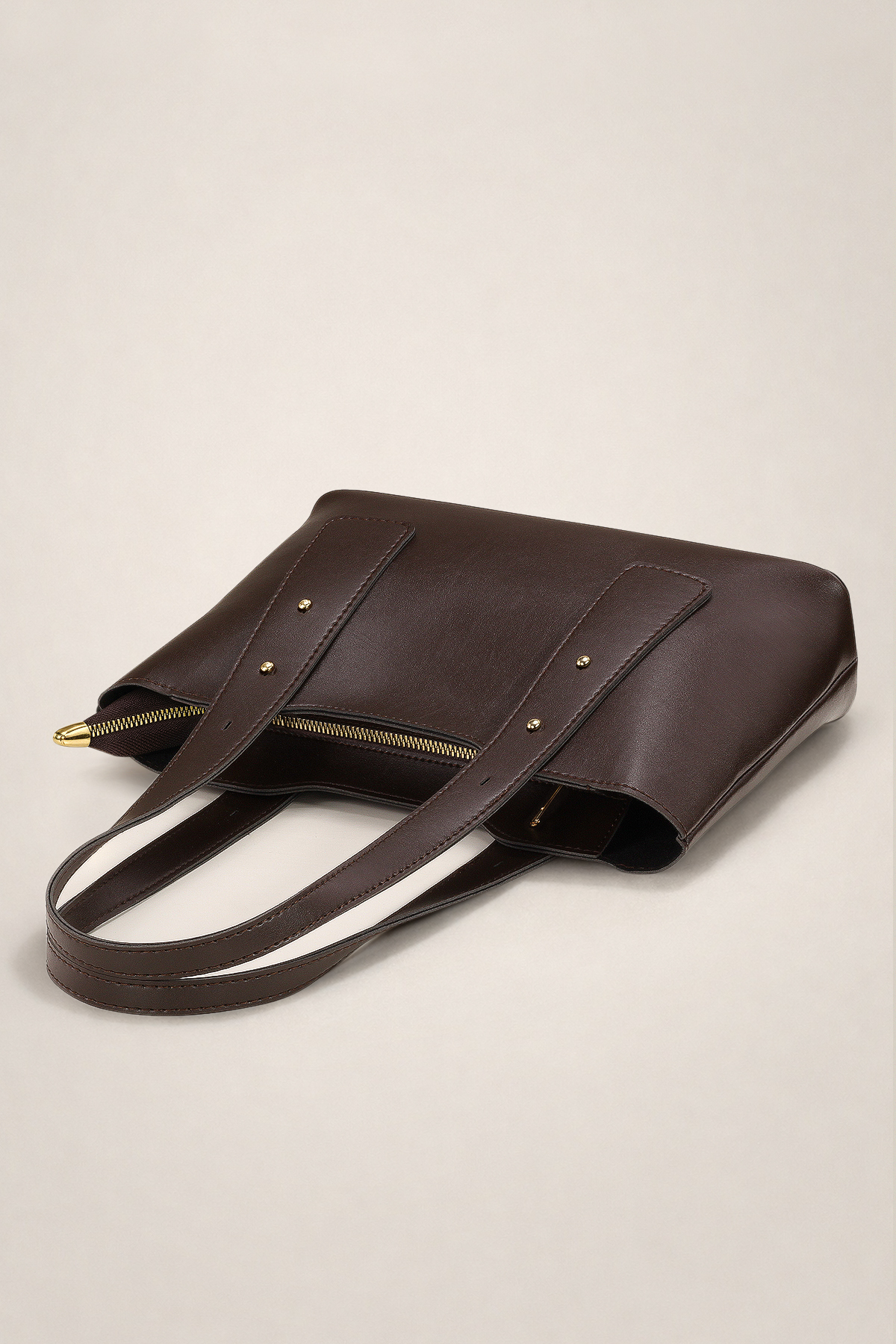 Housebags Retro Vintage Fermuarlı, Ayarlanabilir Omuz Askılı Çanta 287 görsel 4