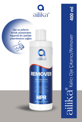 Ailika Remover Kalıcı Oje Çıkarıcı 400ml