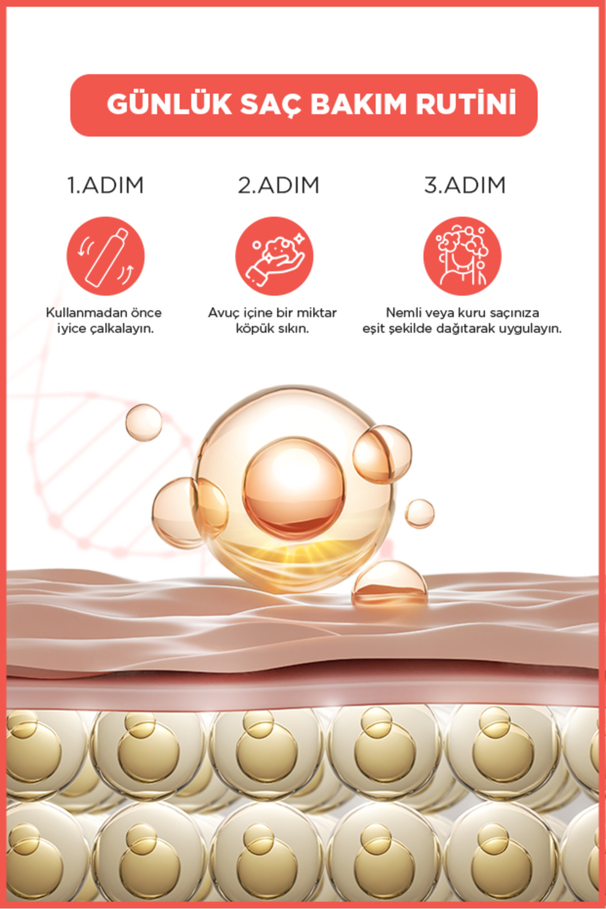 Saç Bakım Köpüğü 200ml Milk Protein&Raspberry- — TYC8HYCZXN172909772709811 — تصویر 5 از 6