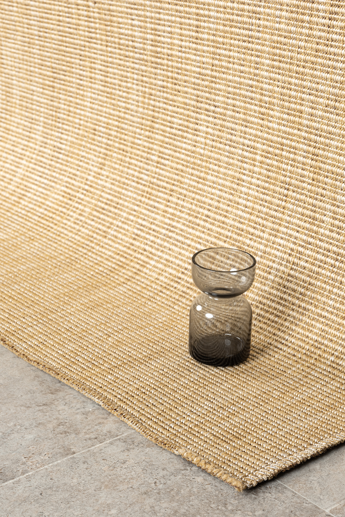Pile Dustproof Easy Cleaning Straw Texture Sisal Carpet