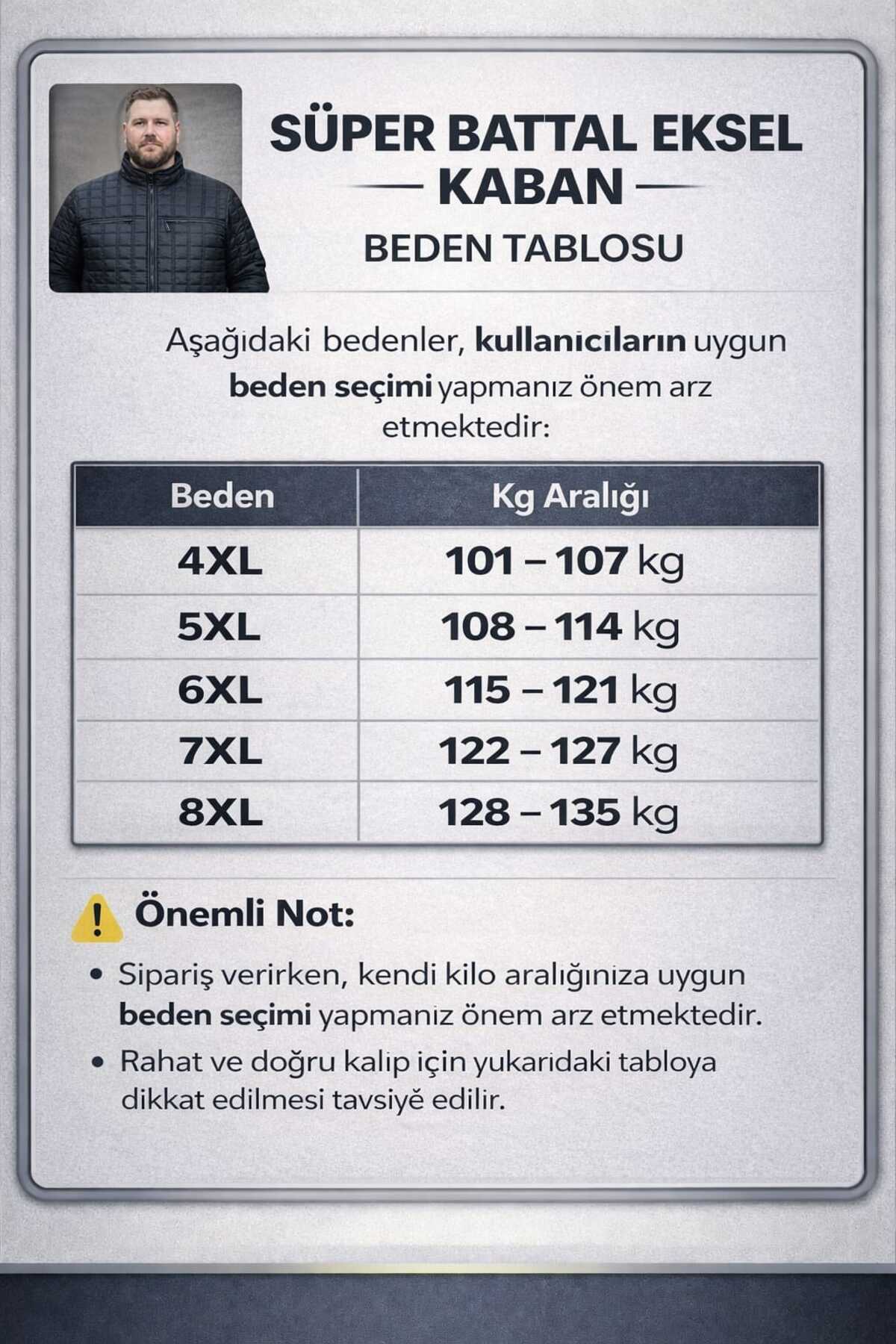 OKER Normal VE Büyük Beden Kapitone Erkek Kaban&mont İçi Kürklü Seyyar Kapüşon görsel 7