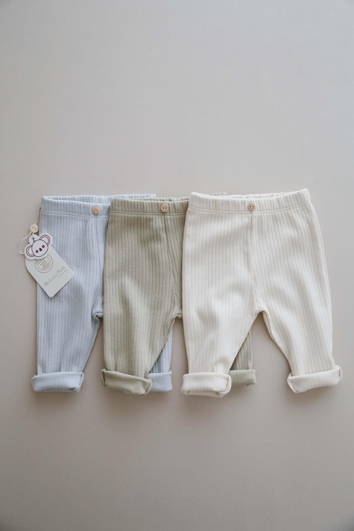 OhlalaKoala 3lü Bebek Fitilli Tayt Model 2 fotoğrafı 2 (önizleme)