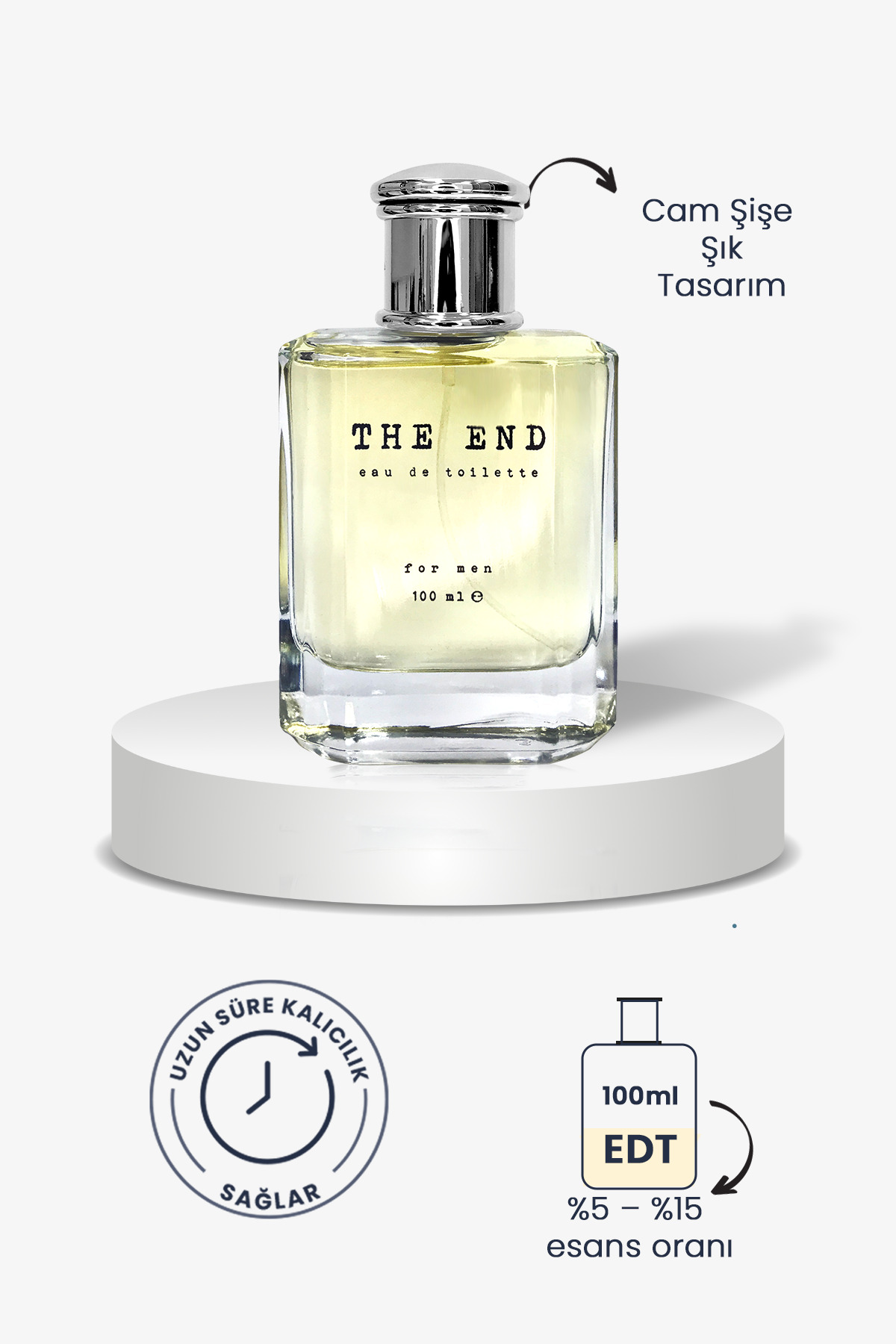 Sevgililer Günü Özel Edt Erkek Parfüm Seti 100  ml X 2 Adet — TE8696601118514EDT — تصویر 4 از 4