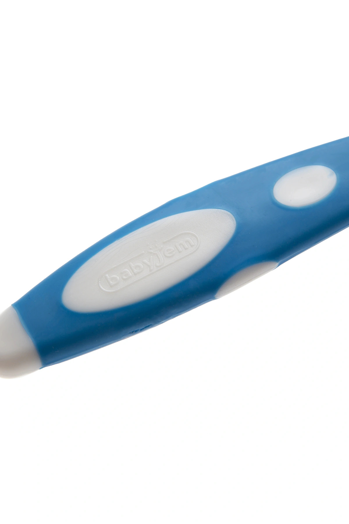 Babyjem Silikon Mama Kaşığı Yeşil - Mavi fotoğrafı 3 (önizleme)