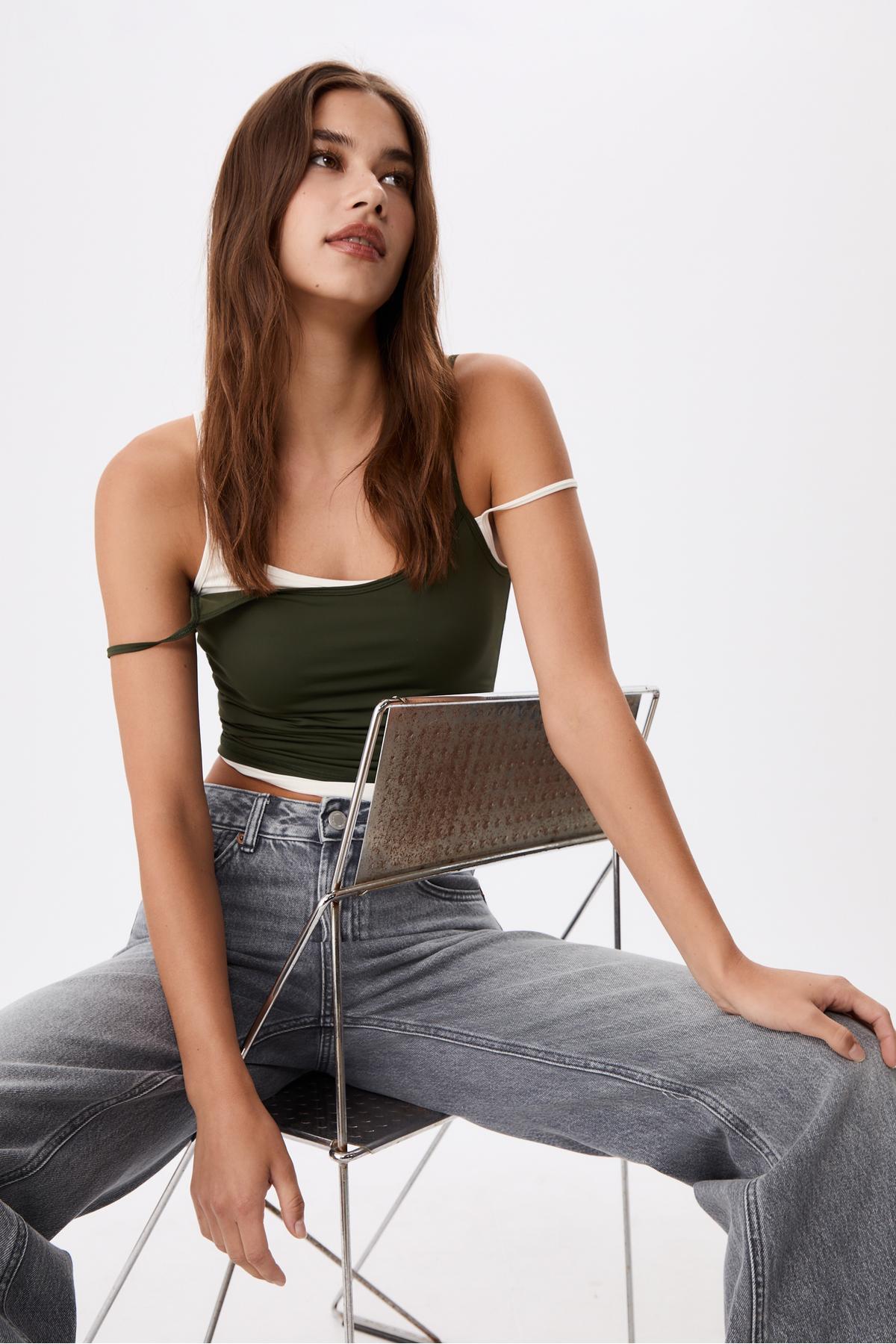 Stradivarius  D92 Straight wide - Görsel 2