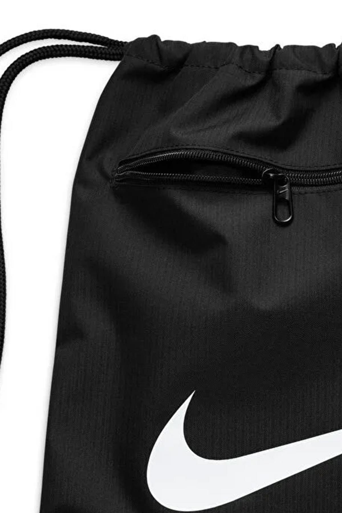 Nike  Aksesuar Nk Brsla Drwstrng 9.5 (18L) DM3978-010 Siyah Unisex Çanta - Görsel 4