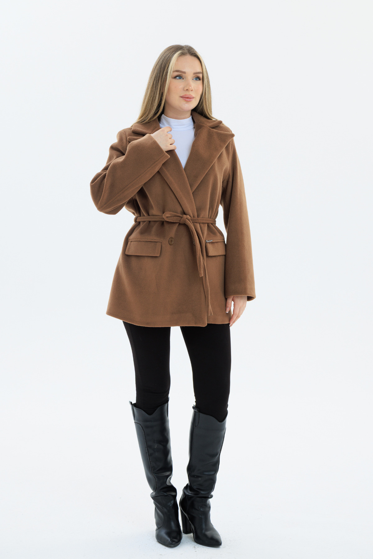 KADEEM  Berin Moscox Kaşe Ceket - 7002 - Görsel 2