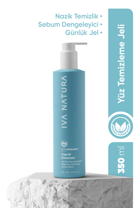 Iva Natura Yüz Temizleyici Nazik Arındırıcı Günlük Bakım.