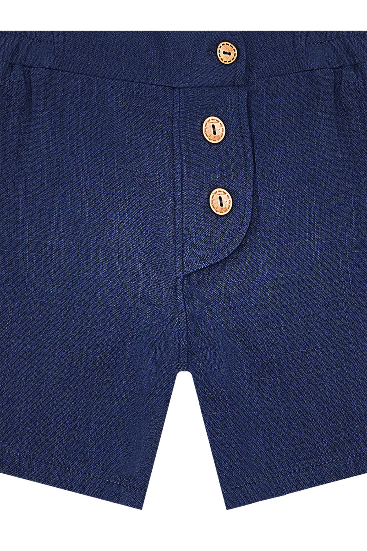 Denokids Erkek Bebek Çocuk Yazlık Müslin Şort Gömlek Takım fotoğrafı 2 (önizleme)