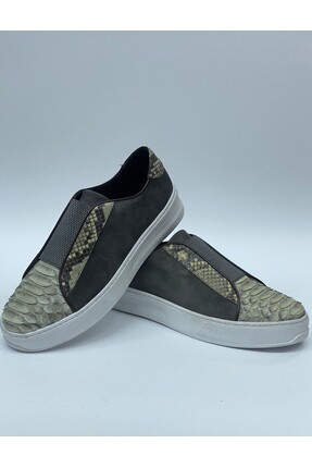 CEOS SHOES Erkek Hakiki Piton Deri Özel Tasarım Ayakkabı