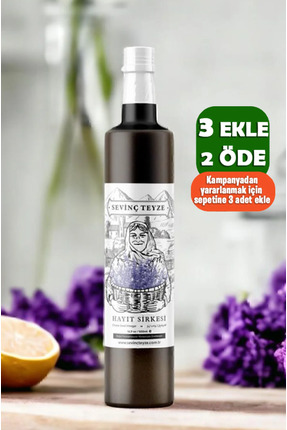 Sevinç Teyze Doğal Fermantasyon Hayıt Sirkesi, Chaste Seed Vinegar 500ml