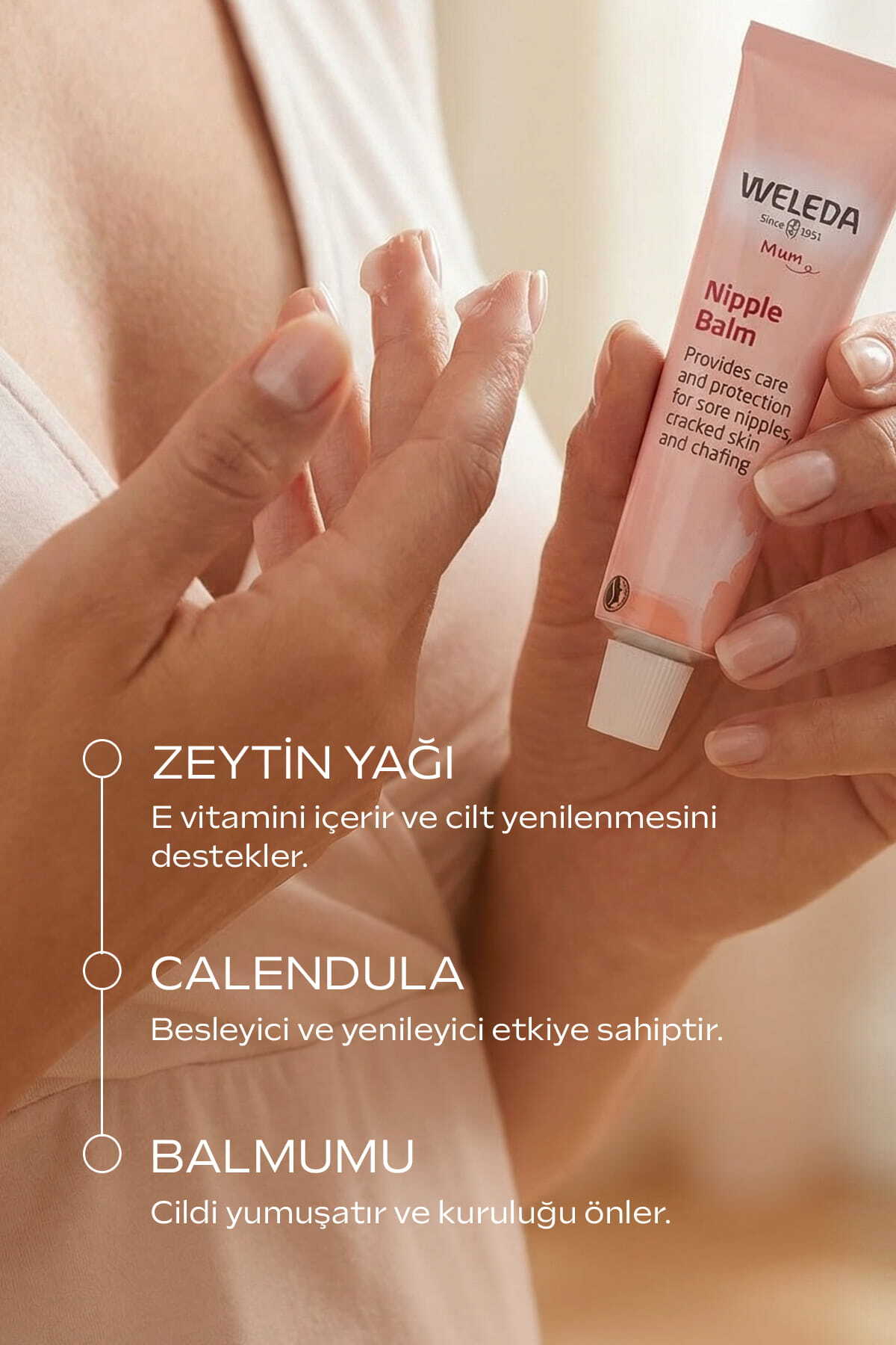 Weleda Çanta ve Bebek Tanışma Seti Hediyeli - Anne Bakım Seti fotoğrafı 6 (önizleme)
