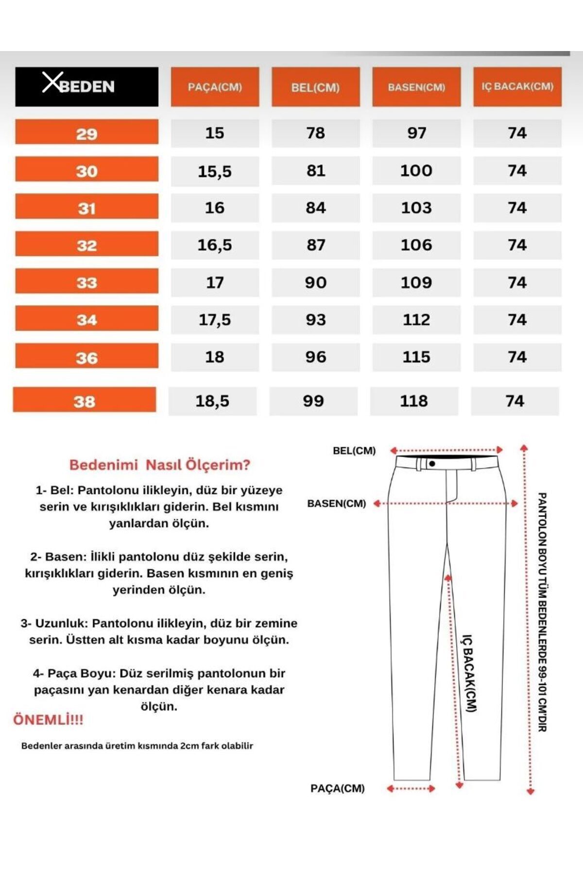 Stylo Men  Erkek Kendinden Kemerli Duble Paça Premium Kumaş - Görsel 4