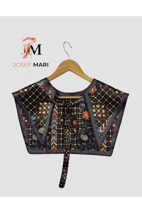josef mariyy - Etnik Desenli Bohem Omuz Şalı & Aksesuar