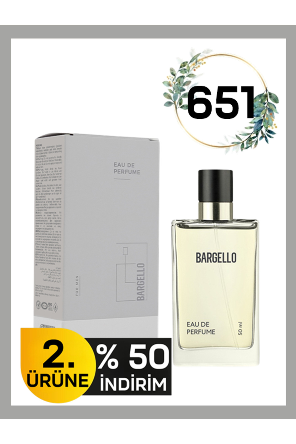 عطر مردانه 651 فرش 50 میلی لیتر EDP