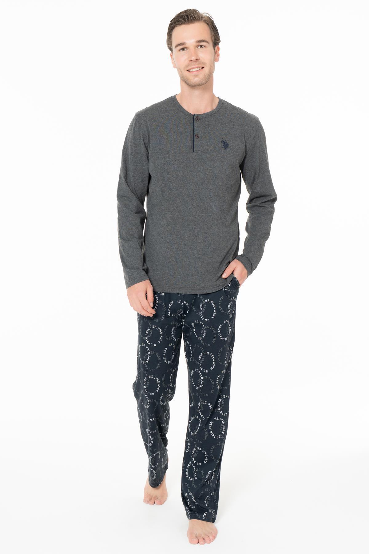 یو اس پولو ست لباس خواب فصلی مردانه - آنتراسیت - سایز M