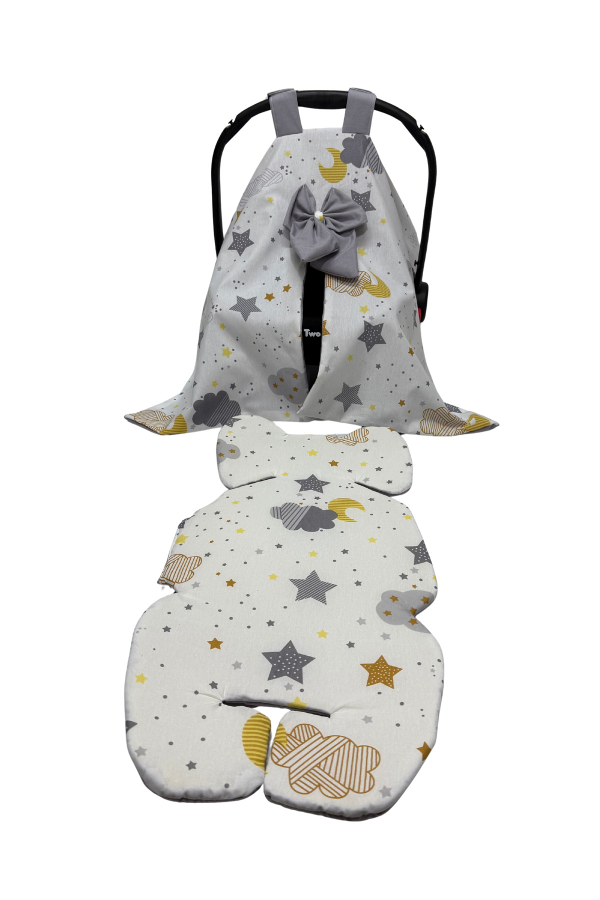 Happy Baby Dikiş Atölyesi 10’lu Babynest Puset Örtüsü Alt Açma Emzirme Yastığı Emzirme Önlüğü Ana Kucağı fotoğrafı 2 (önizleme)