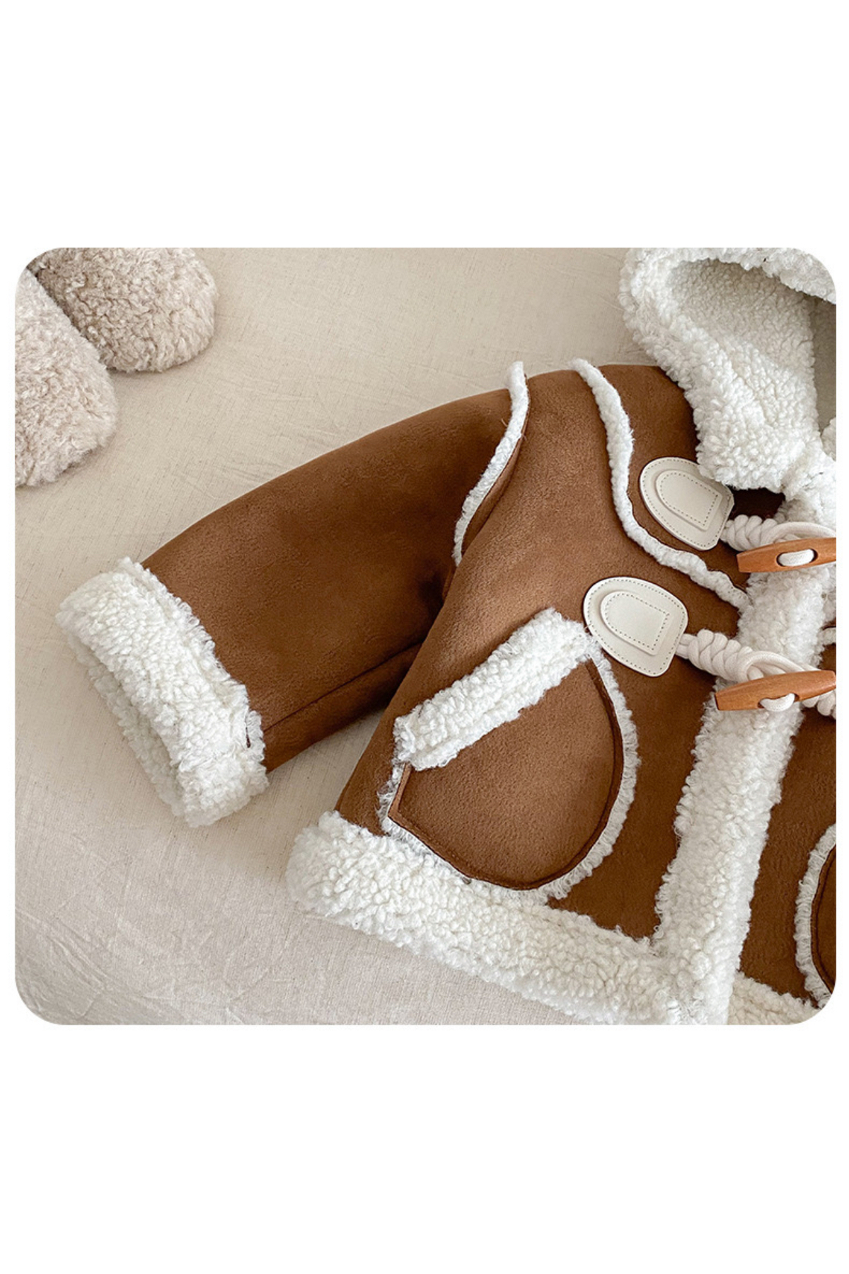 melisam.msg Bebek Kış Kapşonlu Ceket fotoğrafı 6 (önizleme)