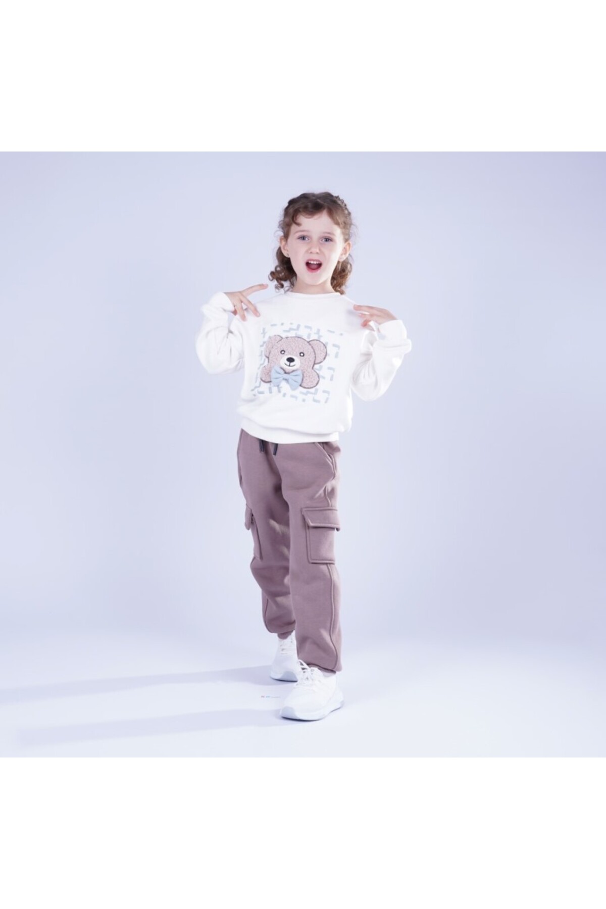 XO Kids Kız Kazak 3-14 Yaş 0000753 Kkzk06005 fotoğrafı 3 (önizleme)