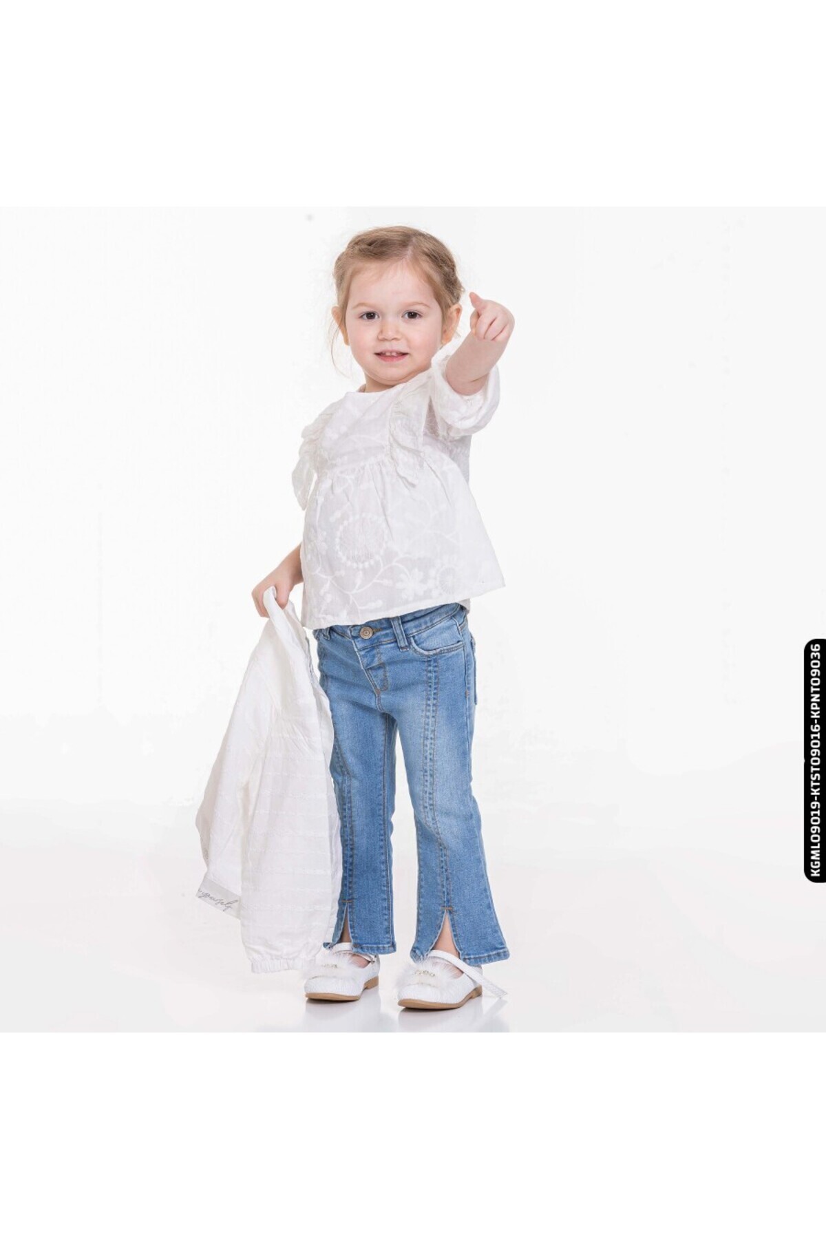 XO Kids Kız Safir Gömlek 9-36 Ay 34642 Kgml09019 fotoğrafı 5 (önizleme)