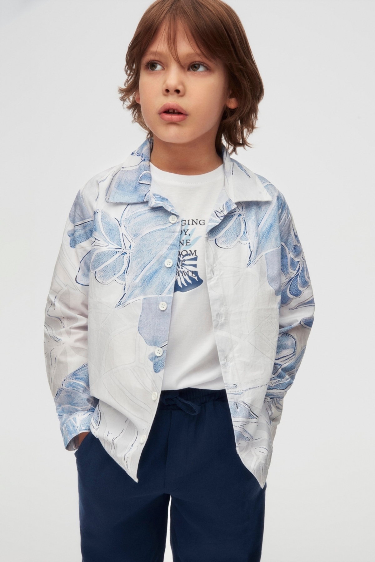 xo kids moda Erkek Çocuk Gömlek 1-4 Yaş fotoğrafı 5 (önizleme)