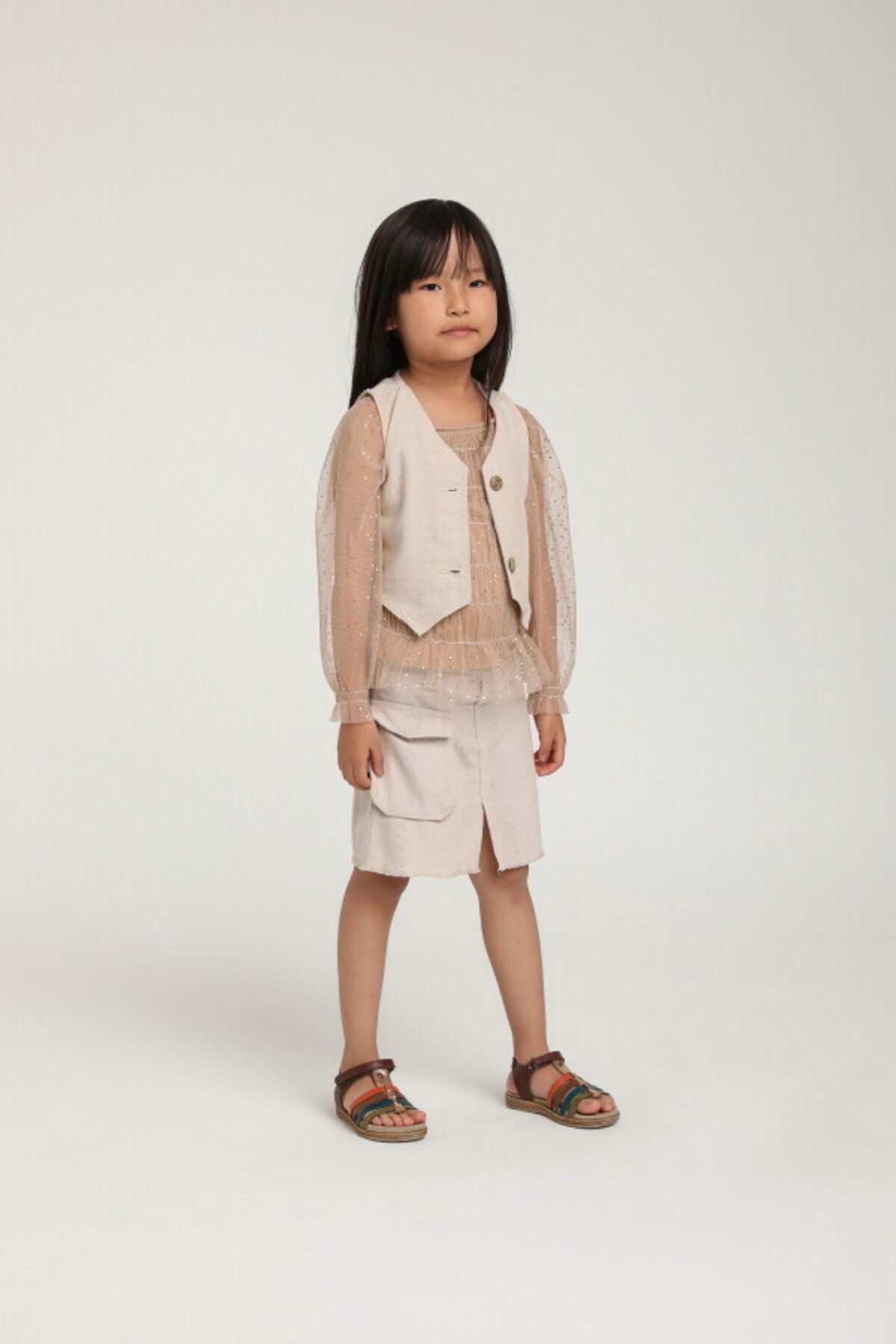 xo kids moda Kız Çocuk Yelek 1-4 Yaş 2536 fotoğrafı 5 (önizleme)