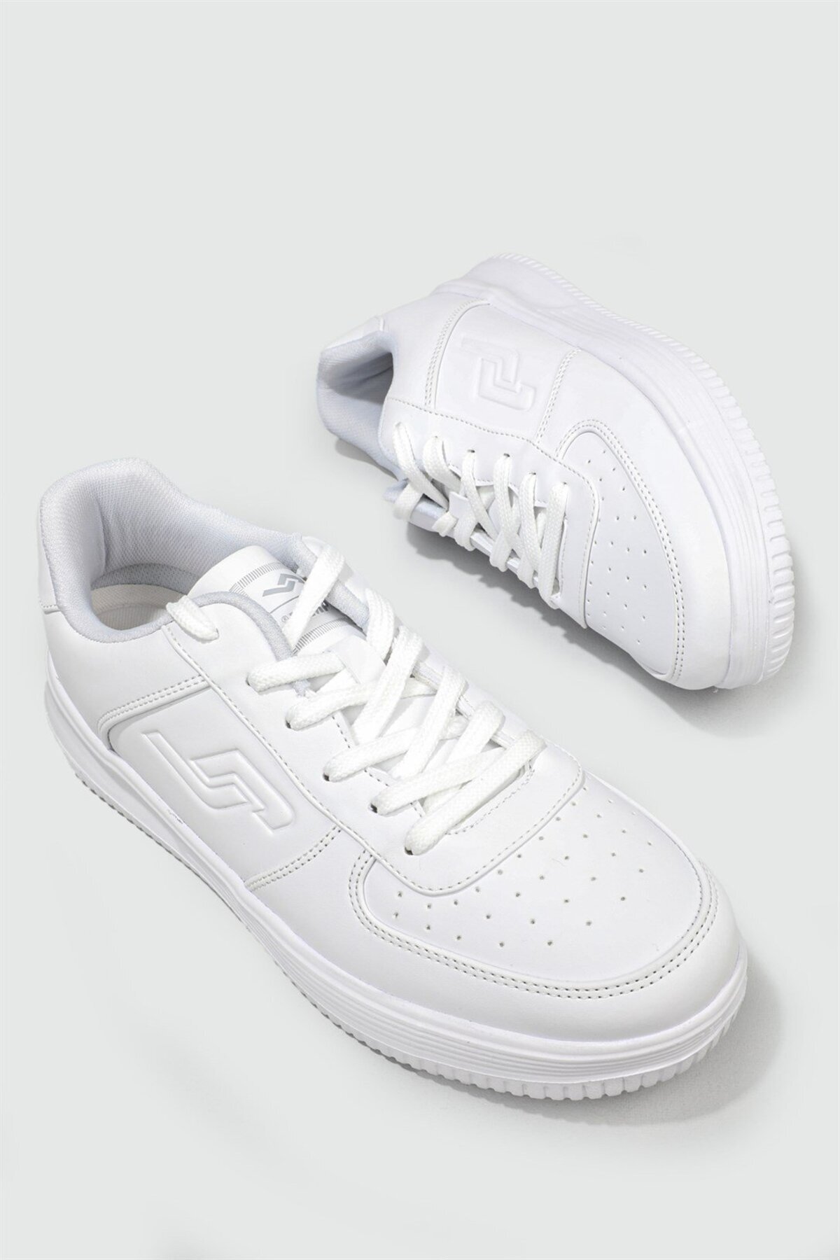 Jump 21516 Unisex Beyaz Ortopedi Günlük Sneaker Yürüyüş Spor Ayakkabı 22233 görsel 6