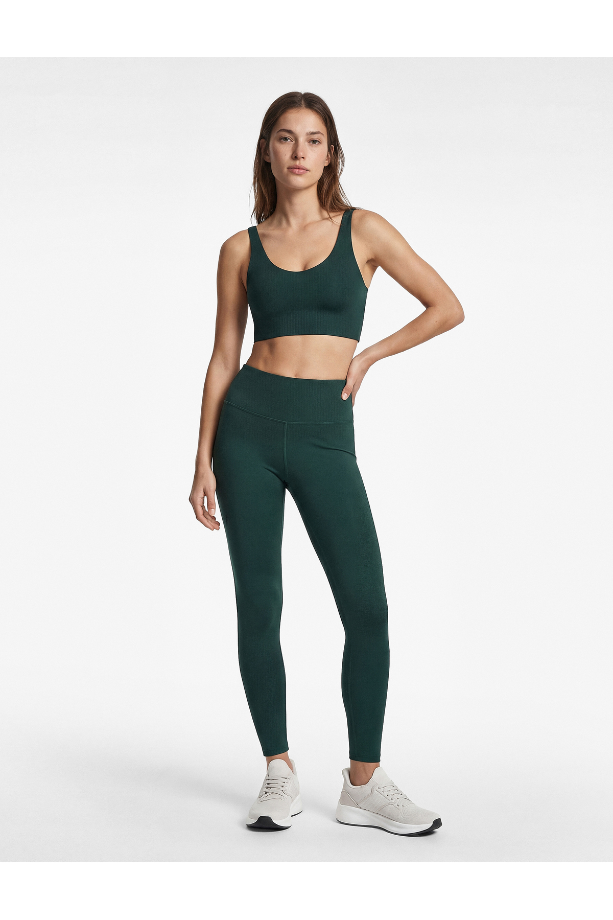 Koton Slim Fit Kolsuz U Yaka Sporcu Sütyeni