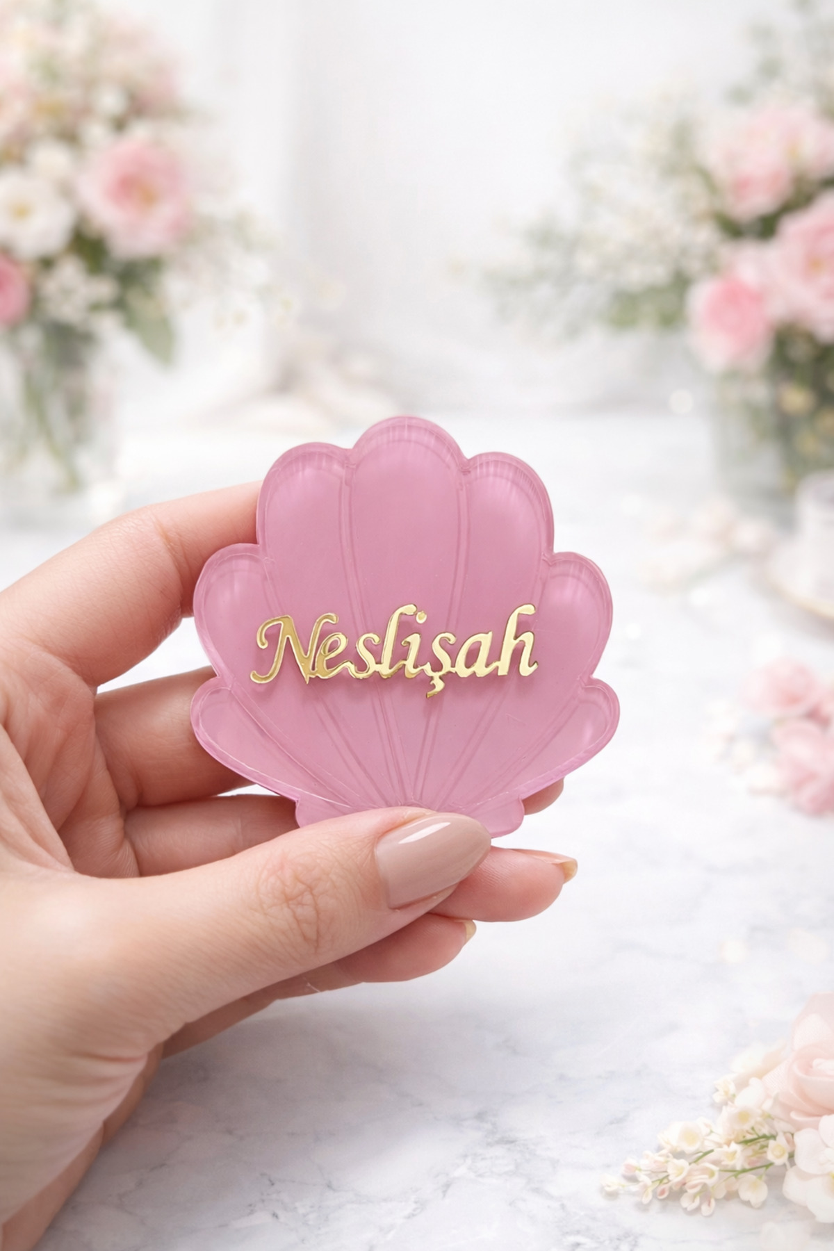 Defne 20 adet Kuşe kagıt üzerinde kolonya ve mıknatıslı Pleksi üzerine isim. Doğum günü, söz, nişan için fotoğrafı 2 (önizleme)