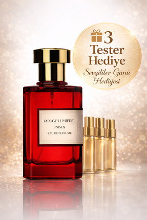 GOLDEN LILIUM Rouge Lumière Unisex Safran & Amber Eau de Parfum 100 ml