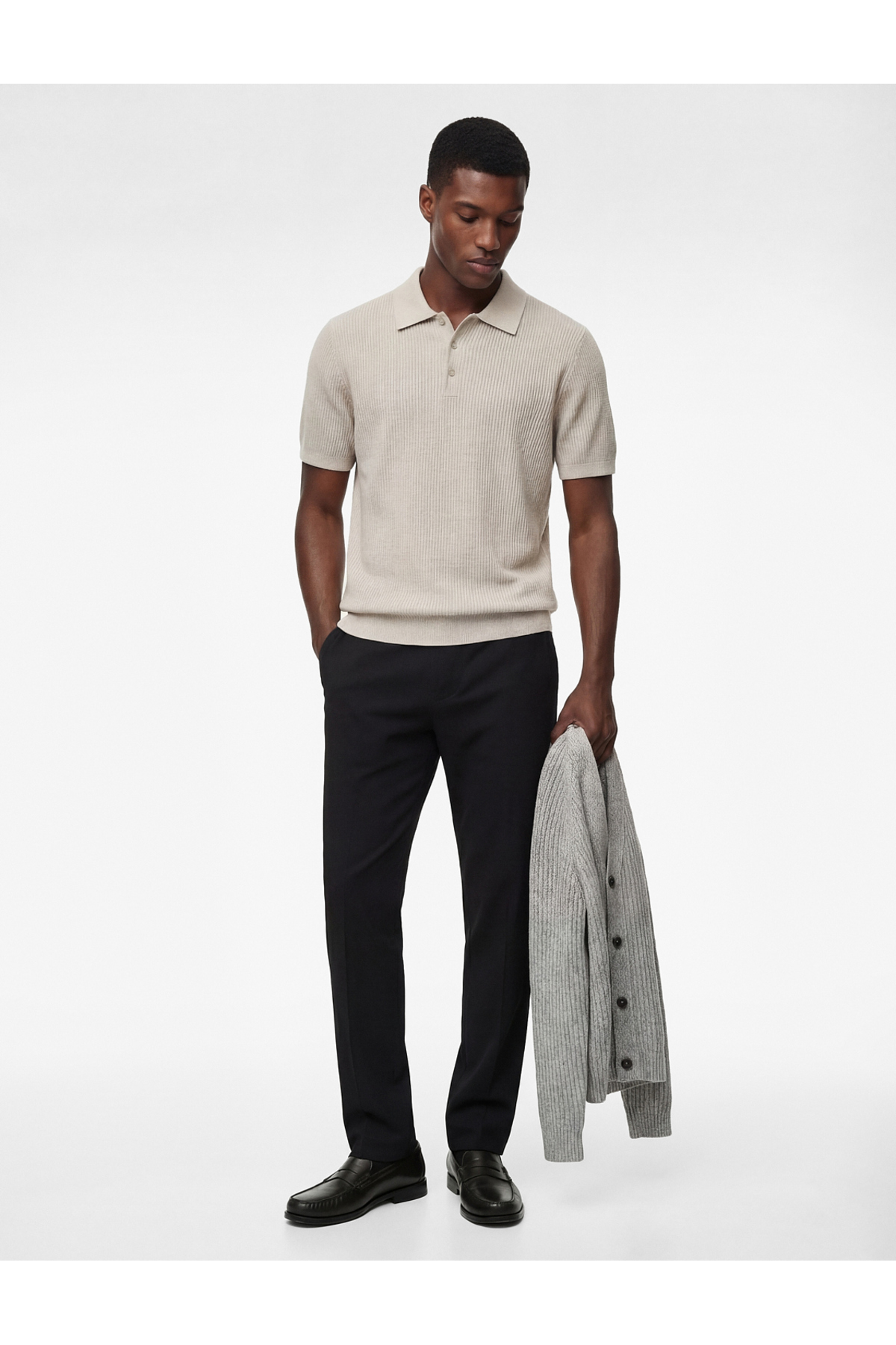 Koton Slim Fit Normal Bel Cepli Kumaş Pantolon — سرمهای 6SAM40003HK