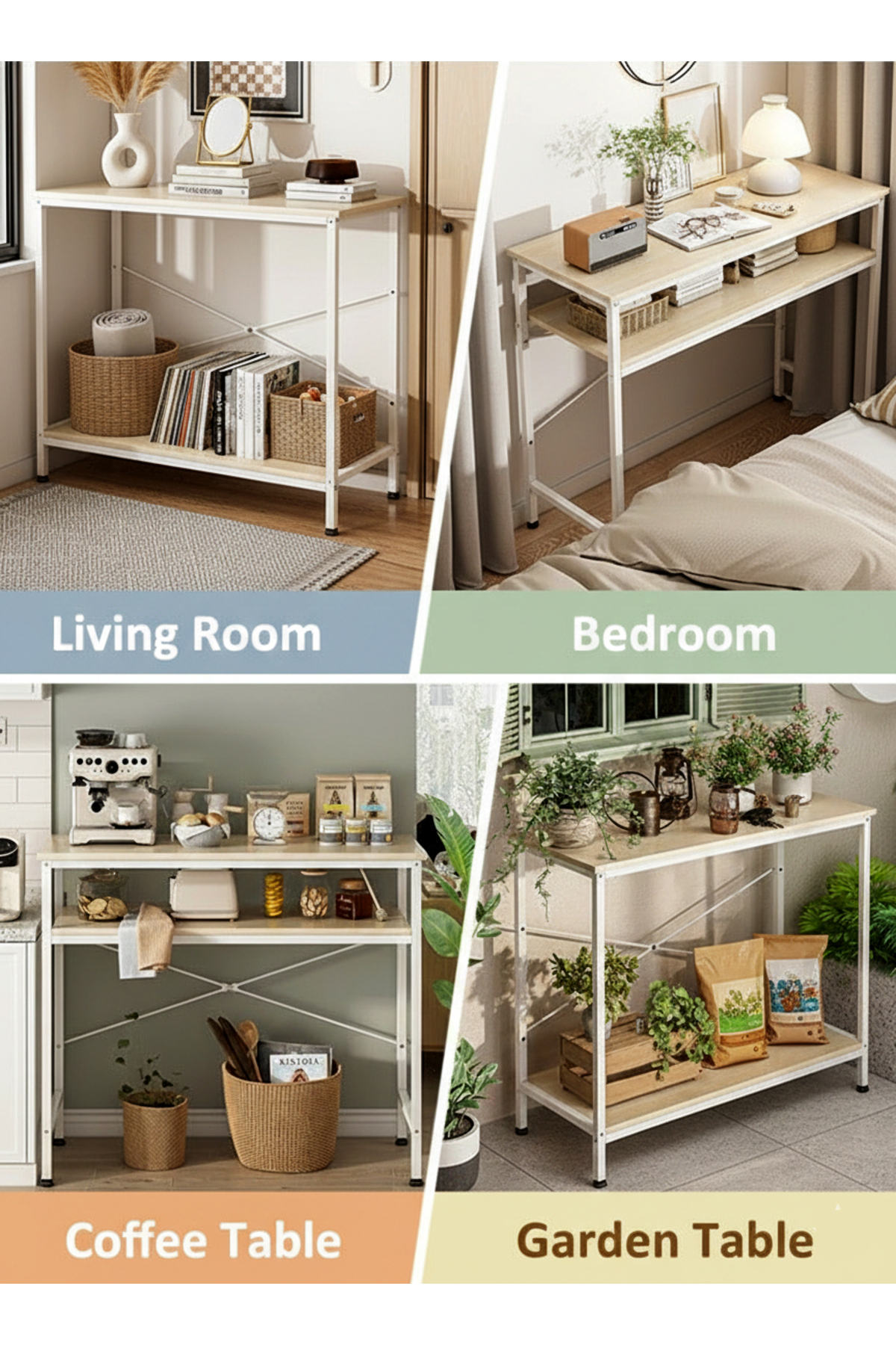 طاولة كونسول قابلة للتعديل بتصميم عصري بسيط لغرفة...