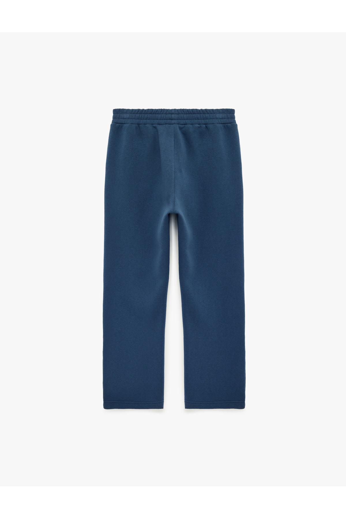 Koton  Rahat Kalıp Baskı Detaylı Şardonlu Beli Lastikli Geniş Paça Spor Eşofman Altı - Görsel 4