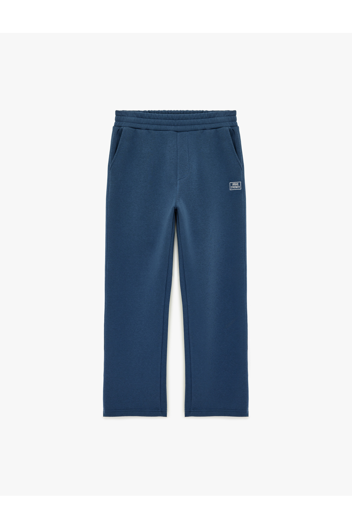 Koton  Rahat Kalıp Baskı Detaylı Şardonlu Beli Lastikli Geniş Paça Spor Eşofman Altı - Görsel 3