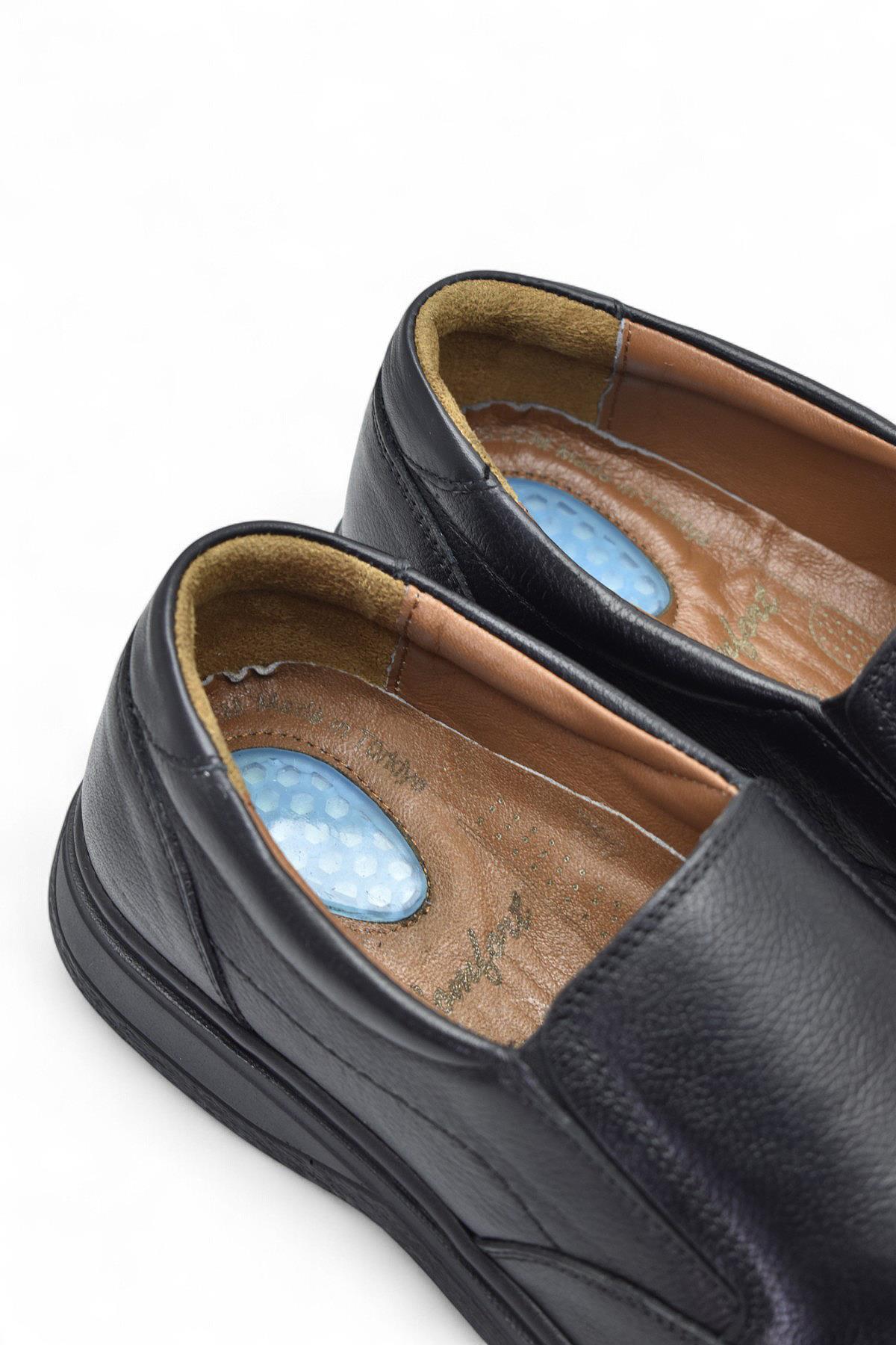 ISPARTALILAR  TAB430 Ortopedik Taban Hakiki Deri Erkek Ayakkabı Mevsimlik Baba Ayakkabısı - Görsel 6